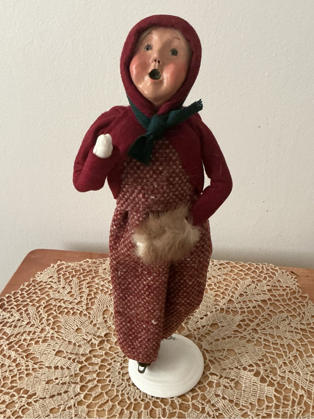 1991 #95/100 Byers Choice Lady Skater